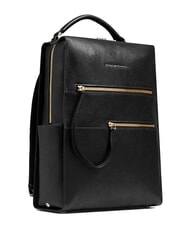 PIQUADRO W140 Zaino donna in pelle porta pc 14" Nero - Zaini da lavoro porta PC - 2