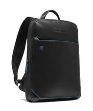 PIQUADRO BLUE SQUARE Zaino porta PC 14", in pelle - Zaini da lavoro porta PC