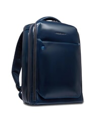 PIQUADRO BLUE SQUARE Zaino in pelle fast-check porta pc 15,6" - Zaini da lavoro porta PC