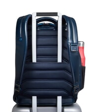 PIQUADRO BLUE SQUARE Zaino in pelle fast-check porta pc 15,6" blu - Zaini da lavoro porta PC - 3