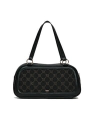 GAUDÌ NEW DIAZ Borsa top handle con logo jacquard NERO - Borse Donna - 3