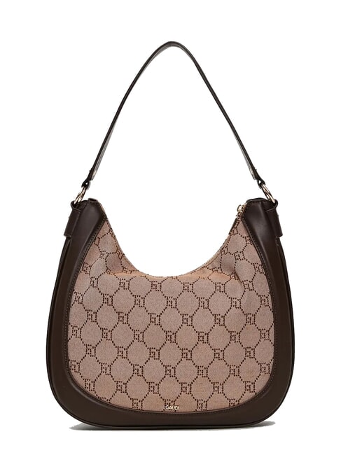 NEW DIAZ Borsa hobo logo jacquard tan - Borse Donna