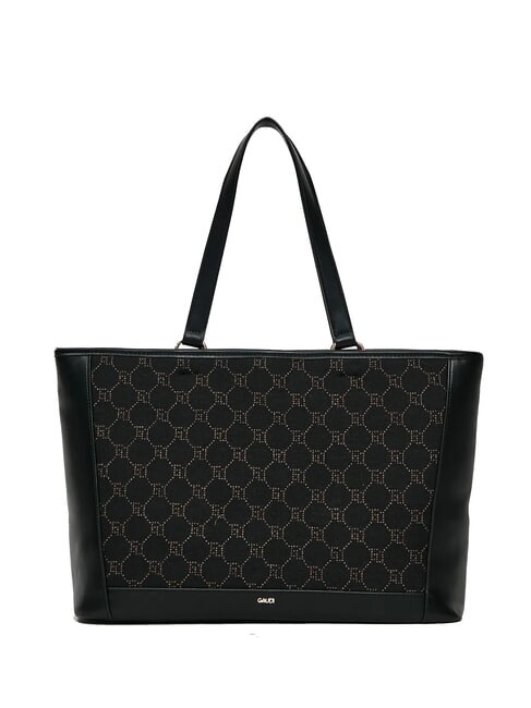 NEW DIAZ Borsa shopping con logo jacquard NERO - Borse Donna
