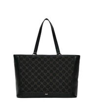 GAUDÌ NEW DIAZ Borsa shopping con logo jacquard NERO - Borse Donna - 3
