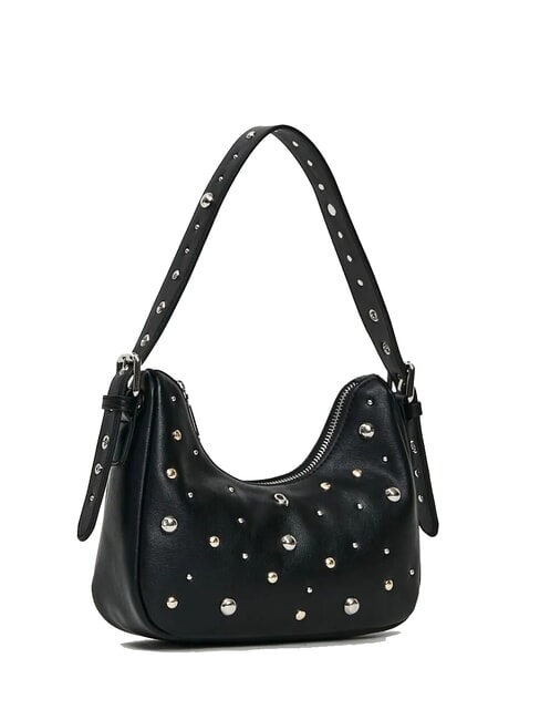 ESTER Borsa piccola a spalla con borchiette NERO - Borse Donna