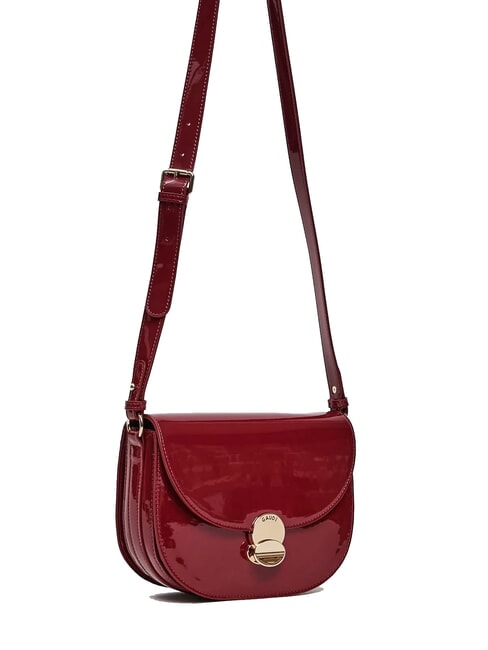 EVELYN LAK Borsa a tracolla media verniciata ROSSO - Borse Donna
