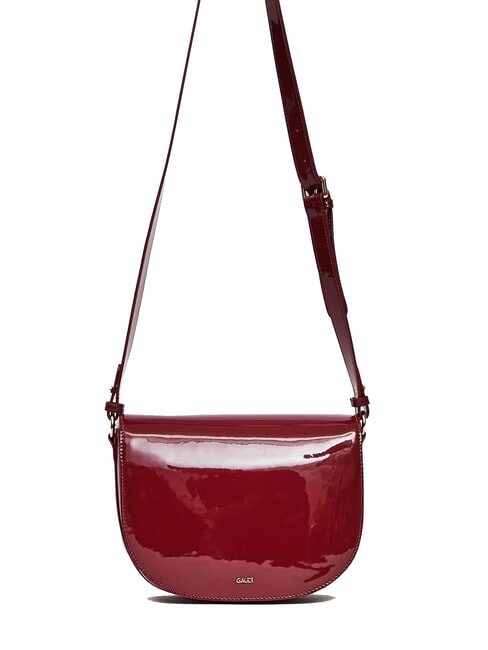EVELYN LAK Borsa a tracolla media verniciata ROSSO - Borse Donna
