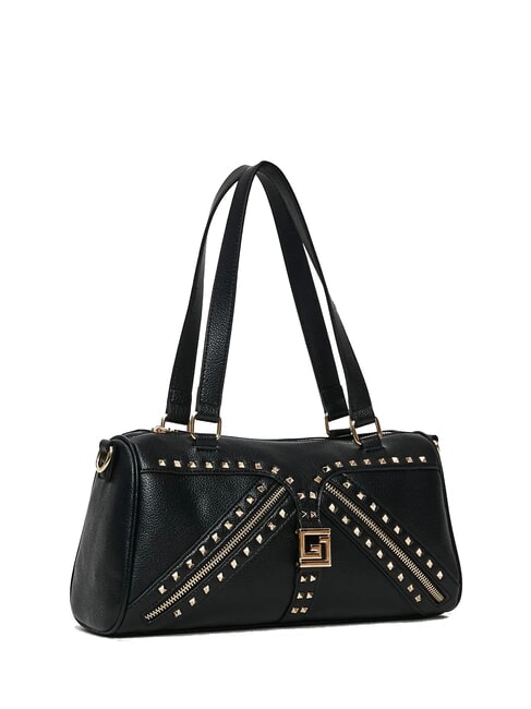 EMMA Borsa a spalla con borchiette NERO - Borse Donna