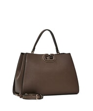 GAUDÌ DEMY WINTER L Borsa a mano con tracolla st saffiano taupe - Borse Donna - 2