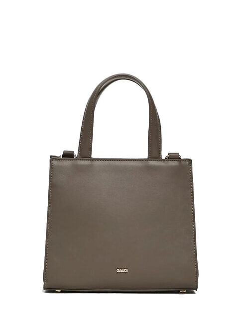 ADA VELUR S Borsa piccola con inserti in velluto taupe - Borse Donna