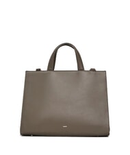 GAUDÌ ADA VELUR L Borsa a mano con inserti in velluto taupe - Borse Donna - 3