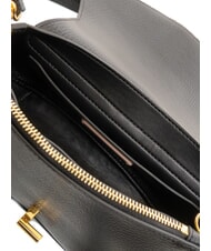 COCCINELLE HIMMA Borsa a mano in pelle con tracolla Nero - Borse Donna - 5