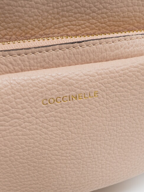 JEN Zaino rotondo in pelle con tasca rosette - Borse Donna