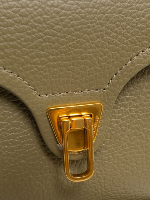 MARVIN Borsa a mano mini in pelle con tracolla laurel green - Borse Donna