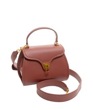 COCCINELLE MARVIN Borsa a mano mini in pelle con tracolla brandy - Borse Donna - 2