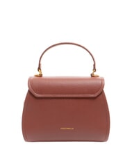 COCCINELLE MARVIN Borsa a mano mini in pelle con tracolla brandy - Borse Donna - 3