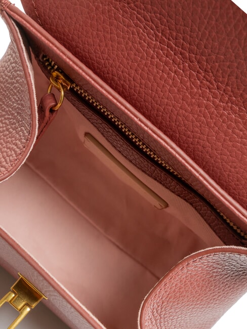 MARVIN Borsa a mano mini in pelle con tracolla brandy - Borse Donna