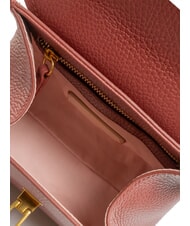 COCCINELLE MARVIN Borsa a mano mini in pelle con tracolla brandy - Borse Donna - 6