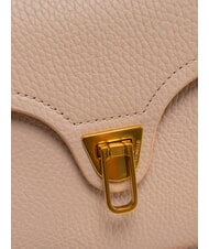 COCCINELLE MARVIN Borsa a mano mini in pelle con tracolla rosette - Borse Donna - 5