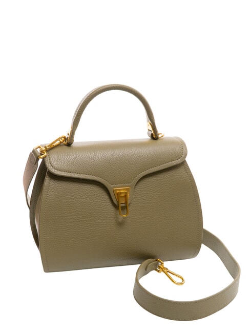 MARVIN Borsa a mano in pelle con tracolla laurel green - Borse Donna