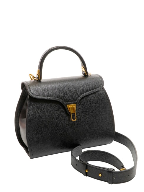 MARVIN Borsa a mano in pelle con tracolla Nero - Borse Donna