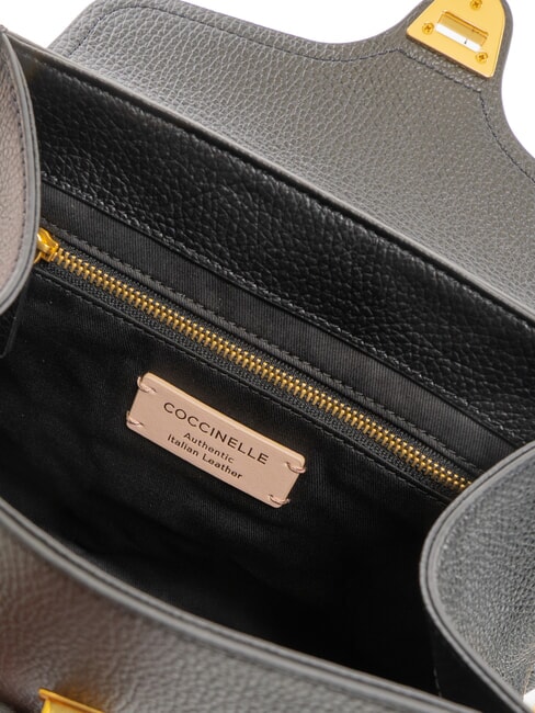 MARVIN Borsa a mano in pelle con tracolla Nero - Borse Donna