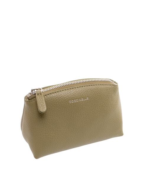 AGATEA Beauty trousse in pelle laurel green - Bustine & Necessaire