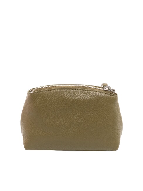 AGATEA Beauty trousse in pelle laurel green - Bustine & Necessaire