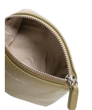 COCCINELLE AGATEA Beauty trousse in pelle laurel green - Bustine & Necessaire - 4