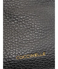 COCCINELLE LILY Mini belt bag in pelle a tracolla Nero - Borse Donna - 4