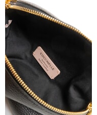 COCCINELLE LILY Mini belt bag in pelle a tracolla Nero - Borse Donna - 5