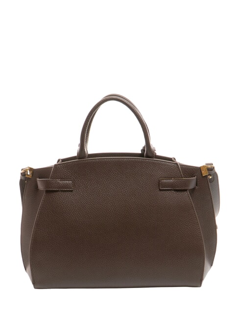 KLICHE Borsa a mano in pelle con tracolla fondant brown - Borse Donna