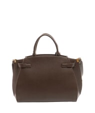 COCCINELLE KLICHE Borsa a mano in pelle con tracolla fondant brown - Borse Donna - 3