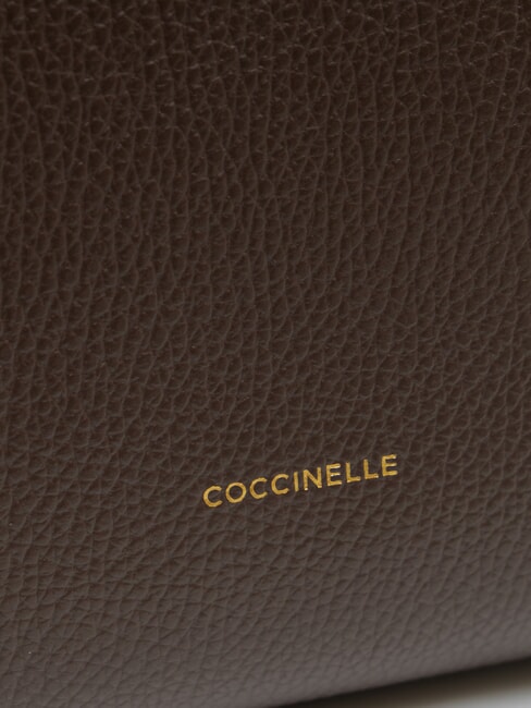 KLICHE Borsa a mano in pelle con tracolla fondant brown - Borse Donna