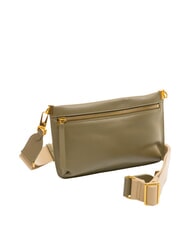 COCCINELLE HYLE Borsa piatta piccola in pelle a tracolla laurel green - Borse Donna - 2