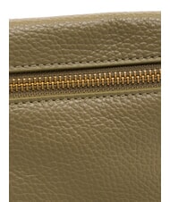 COCCINELLE HYLE Borsa piatta piccola in pelle a tracolla laurel green - Borse Donna - 6