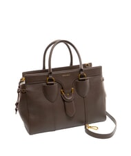 COCCINELLE YORK Borsa a mano in pelle con fibbia fondant brown - Borse Donna - 2