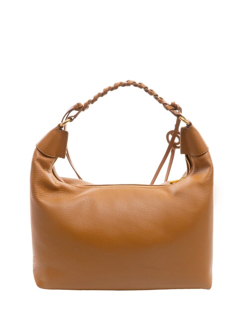 RHEA Borsa a spalla in pelle con tracolla CUIR - Borse Donna