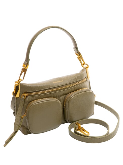 HYLE Borsa piccola in pelle doppia funzione laurel green - Borse Donna