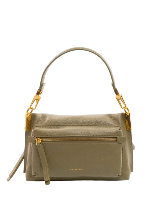 HYLE Borsa piccola in pelle doppia funzione laurel green - Borse Donna