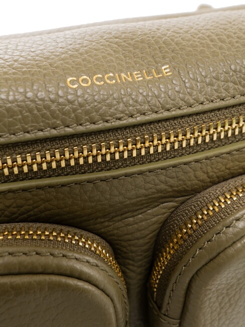 HYLE Borsa piccola in pelle doppia funzione laurel green - Borse Donna