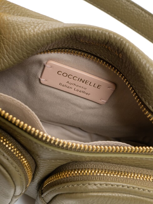 HYLE Borsa piccola in pelle doppia funzione laurel green - Borse Donna