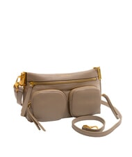 COCCINELLE HYLE Borsa piccola in pelle doppia funzione warm taupe - Borse Donna - 2