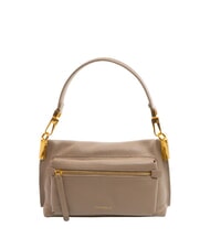 COCCINELLE HYLE Borsa piccola in pelle doppia funzione warm taupe - Borse Donna - 3