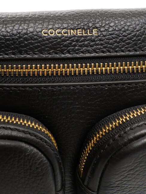 HYLE Borsa piccola in pelle doppia funzione Nero - Borse Donna