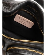 COCCINELLE HYLE Borsa piccola in pelle doppia funzione Nero - Borse Donna - 6