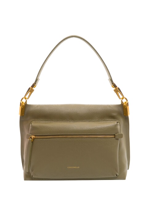 HYLE Borsa media in pelle doppia funzione laurel green - Borse Donna