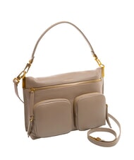 COCCINELLE HYLE Borsa media in pelle doppia funzione warm taupe - Borse Donna - 2