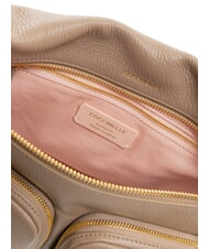 COCCINELLE HYLE Borsa media in pelle doppia funzione warm taupe - Borse Donna - 6