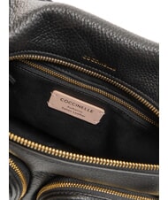 COCCINELLE HYLE Borsa media in pelle doppia funzione Nero - Borse Donna - 7